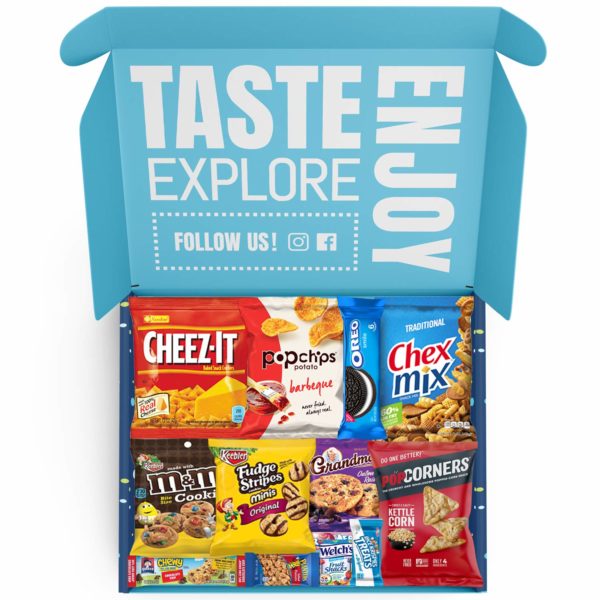 Cookies Chips & Candy Snacks Assortment Bulk Sampler by Variety Fun (Care Package 50 Count) - Image 3