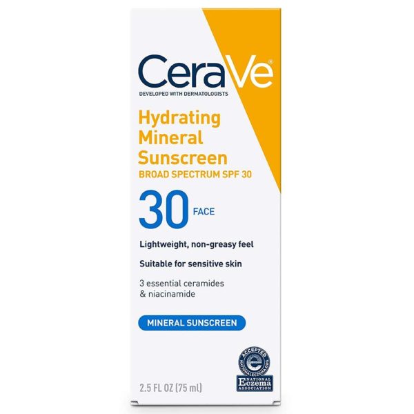 CeraVe Sun Protection, SPF 30 Sunscreen Face Lotion, 2.5 Ounce - Image 3